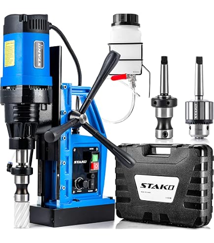WindWilder Z3040 Magnetbohrmaschine mit Kernbohrer 12-40mm und WindWilder Z3040 Magnetbohrmaschine mit Kernbohrer 12-40mm und