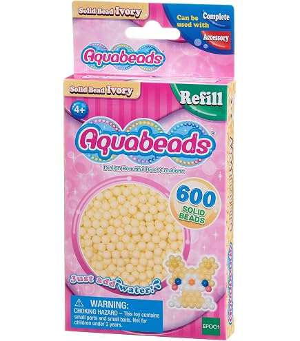 Aquabeads Pack De Abalorios Verde Joya – Recambio De Cuentas Que Se Pegan Con Agua, Sin Plancha, Compatible Con Todos Los Sets Aquabeads, Juguete Creativo Para Niños