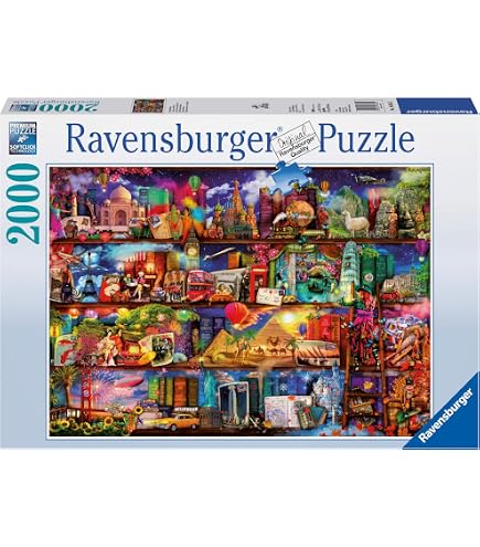 Puzzles for Adults 1000 Pieces – Buffalo Games The Library of Dogs by Aimee Stewart, Challenging 1000 Piece Puzzle for Adults with Poster, Premium Jigsaw Puzzle Made in the USA