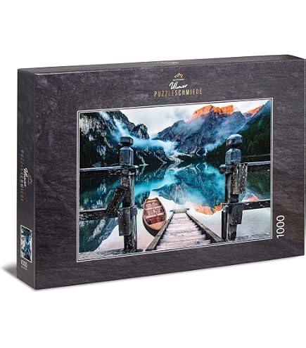 Ulmer Puzzleschmiede Puzzle 'Skye' – 1000 Teile, 68 X 48 Cm, Made In Germany, Motiv Von Der Schottischen Küste
