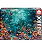Educa Puzzle 1000 Pezzi Pianeta Di Fuoco E Ghiaccio - 68x48 Cm - Con Colla Fix Inclusa - 2