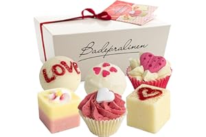 ‎BRUBAKER BRUBAKER Cosmetics 6er Set Badepralinen "Wild at Heart" handgemacht und vegan