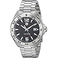 TAG Heuer Men's WAZ1112.BA0875 Formula 1 Stainless Steel Watch, Black, 41 mm, Modern