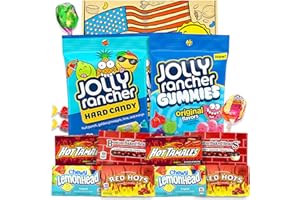HEAVENLY SWEETS Amerikanische Süßigkeiten Box | USA Candy und Bonbons | 12 Produkte in einer tollen retro Geschenkebox