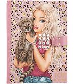 Depesche 13357 TOPModel Cosy Cat - Journal avec Serrure, Journal avec Fourrure de léopard en Rose-Marron, 96 Pages lignées et illustrées pour Les Inscriptions Depesche 13357 TOPModel Cosy Cat - Journal avec Serrure, Journal avec Fourrure de léopard en Rose-Marron, 96 Pages lignées et illustrées pour Les Inscriptions