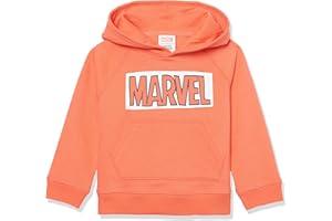 Amazon Essentials Disney | Marvel | Star Wars | Frozen | Princess Girls' Fleece Pullover Hoodie Sweatshirt