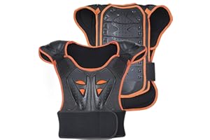WILDKEN Bambini Body Armor, Ciclismo Skateboarding Petto posteriore Spine Protector Vest, Bambini Moto Giacca moto Motocross Body Guard Armatura protettiva Sport Body Armor Jacket