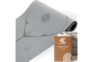 ‎KIANA SPORTS KIANA SPORTS® Yoga Matte – Rutschfeste Sportmatte in Deutschland entwickelt – 2 Komfort-Dicken – Formstabile Yogamatte & Gymnastikmatte – Ideale Fitnessmatte für Yoga & Pilates zuhause oder im Studio