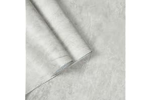 myforHD Carta da parati Concrete Ottica Autoadesiva 40cmx300cm Mobili Foglio Adesivo In Calcestruzzo Cemento Davanzali Cucina Armadi Impermeabile