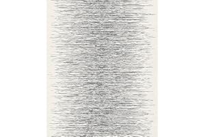 rasch Tapete 413809 – weiße Vliestapete in 3D-Optik mit feinen Linien im metallischen Silber und Grau – 10,05m x 53cm (L x B)