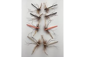 BESTCITY FLY FISHING PRIME collection "FOAM DADDY LONGLEGS" - 8 (eight) in a Pack