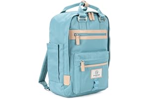 SEVENTEEN LONDON – Modern Urban Unisex 'Wimbledon' Backpack in a Classic Slim Simple Design – Fits Laptop up to 13”