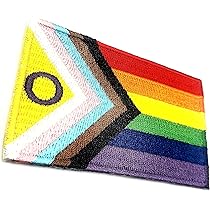 Toppa Ricamata Rainbow Gay Pride - 8x5 Cm, Termoadesiva, Per Vestiti, Confezione Singola - Foto 7