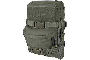 IDOGEAR Mini Taktisk MOLLE Hydreringspaket Vattenreservoarväska Utomhus vattenblåsa bärarpaket för taktisk väst ryggsäck (Ran