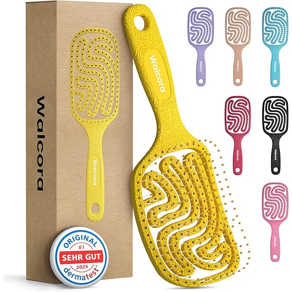 Mixup! 3D Soft Touch Haarbürste – Entwirrt Sanft, Mit Kopfhautmassage, Für Alle Haartypen