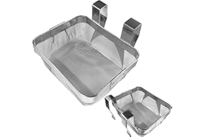 Jewellers Tools Cestello ultrasonico dell'acciaio inossidabile della maglia fine 5" x 4" ripara pulito