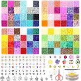 28000PCS 96 Colors 3mm Beads for Bracelets, Beads for Making Bracelets, Beads for Making Bracelets, Kit for Making Bracelets