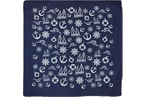 thb Richter Multifunctional scarf, bandana, scarf, neckerchief, headscarf, carpenter's and topping, 100% cotton/cotton, mouth and nose cover, biker, cycling, outdoor sweat cloth, headbands