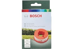 BOSCH Bosh Art 23 Easytrim; 26 Easytrim; 23 Combitrim; 26 Combitrim; 30 Combitrim Bobina di Filo da 8 M; Ø Filo 1,6 Mm