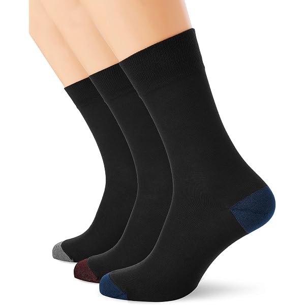 Dim Lot De 8 Chaussettes Homme à Rayures – Confort & Style Élégant EcoDIM, Coton Doux Et Tenue Parfaite