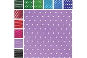 Panini Tessuti, Pannolenci Online a Fantasia - Venduto al Mezzo Metro 1 Qtà = 50 Cm; 2 Qtà = 100 Cm - Natale, Fai da Te, Hand Made