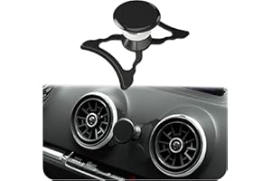 innoGadgets® Magnetyczny uchwyt na telefon komórkowy kompatybilny z Audi A3/S3/RS3 | Uniwersalny uchwyt do smartfona, GPS i tabletu | 360 stopni regulowany dla optymalnej widoczności, czarny