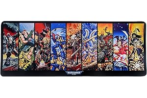 AAA MERCHANDISE Warhammer 40,000 Classic Codex Desk Mat – Large Gaming Mousepad for Warhammer Fans – Premium Non-Slip Surface for Gaming, Writing & Office Use – Gift for Gamers