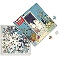 Flame Tree Gift Adult Jigsaw Puzzle Moomins on the Riviera (500 pieces): 500-piece Jigsaw Puzzles