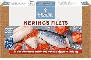 followfish MSC Herings Filets in Bio-Tomatensauce, 200g