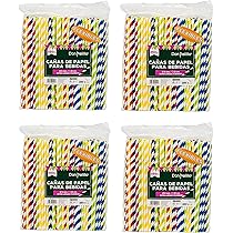 Lot De 60 Pailles Réutilisables, En Plastique, Avec Brosse à Paille, épaisses, Pour Smoothies, Jus, Cocktails, Boissons Chaudes (22,9 Cm De Long, 2,8 Cm De Diamètre