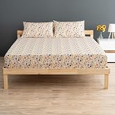 Soley | Liberty | 100% Cotton Double 160 x 200 Rubber Sheet Set Yellow