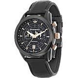 Philip Watch Orologio da uomo, Collezione Sunray, movimento al quarzo,  cronografo, in cuoio e acciaio - R8271908002 : Amazon.it: Orologi