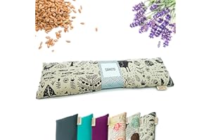 SAKITO Saco Termico Microondas (43x12 cm) - Alivio Natural para Dolor Cervical, Lumbar y Menstrual, Uso en Calor o Frio - Gran Retencion de Calor - Muy duradero con Tela de Primera Calidad - Aroma a Lavanda