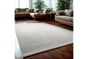 ‎MY-RUG MY-RUG Gewalkter Teppich WoolHeaven aus Schurwolle, 200 x 290 cm, in Beige - Natürlicher Wollteppich, harmonisches Esszimmer