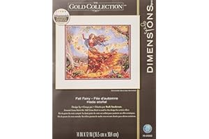 Dimensions D70-35262, Fall Fairy, Gold, 36 x 30 cm