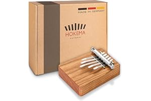 HOKEMA KALIMBAS Hokema Kalimba B5 - Das Original handgefertigt in Deutschland - Daumenklavier - Leicht zu lernendes Musikinstrument - Perfekt für Einsteiger - Fingerklavier gleichermaßen für Kinder und Profis