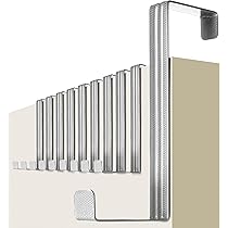 Ganci Porta 4smile Set 4 Pezzi - Acciaio Inox, Portata 8kg, Con Feltro Antigraffio, Per Appendere Ovunque - Foto 11