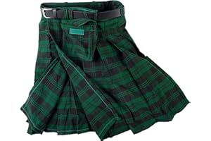 HALLE 15 Schottenrock Kilt Tartan Rock Mittelalter Schottenrock Irish Green