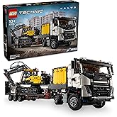 LEGO Technic Volvo FMX Kamyon ve EC230 Elektrikli Ekskavat&ouml;r 42175-10 Yaş ve &Uuml;zeri &Ccedil;ocuklar i&ccedil;in Yaratıcı Oyuncak Yapım Seti 