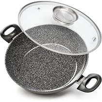 Poêle à Frire Stoneline 16 Cm - Revêtement Antiadhésif Aux Particules De Pierre - Cuisson Sans Huile