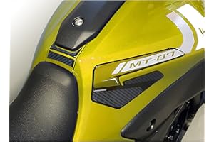 ‎UNIRACING Tankpad spezifisch Uniracing YAMAHA MT-07 '14-'17 46025, carbon look und transparent, one size