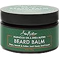 SHEA MOISTURE Sheamoisture Beard Balm for a Full Beard Maracuja Oil and Shea Butter to Soften and Shine Beards 4 oz