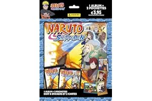 Panini Naruto Shippuden - Album avec range-cartes offert + 2 pochettes 004459SPCFGD