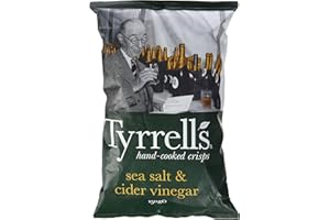 Tyrrell's Sachets de Chips Sel de Mer/Vinaigre de Cidre 150g