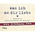Was ich an dir liebe 20 Postkarten Individuelle Liebesbotschaften