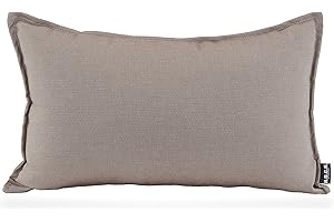 ‎H.O.C.K. H.O.C.K. Caribe Outdoor Kissen inkl. Füllung 50x30cm wasserabweisend/lichtecht (6-7) für den Garten (50x30cm, Taupe-Tabacco)