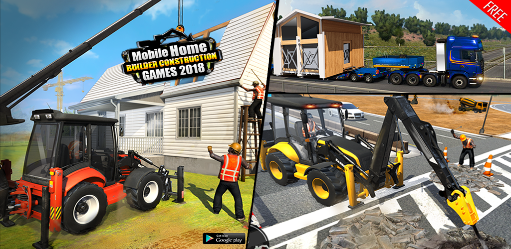 Mobile Home Builder Construction Games 2018 Amazon.co.uk Appstore for