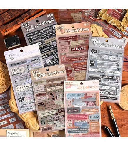 180 Autocollants Scrapbooking Jardin - 90 Styles Esthétiques, PET Imperméable - DIY, Cahier, Décoration - 4