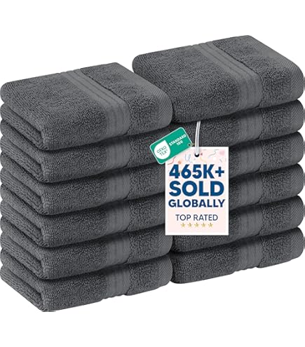 Utopia Towels - 6 Pak Premium Handdoeken Set, (41 x 71 CM) 100% Ringgesponnen Katoen, Lichtgewicht en Zeer Absorberend Handdoeken voor Badkamer, Reizen, Kamp, Hotel en Spa (Turkoois