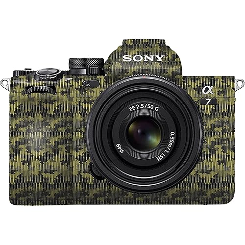 WRAPTURE. Premium DSLR Camera Scratchproof Protective Skin for Sony A7 IV - No Residue Removal, Bubble Free, Scratch Resistant, Stretchable, HD Quality Printed - HDCS01 (1 Unit)